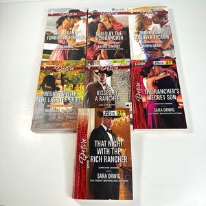 Harlequin Desire Series Books Set of 7 Lone Star Legends Dynasties The Lassiters